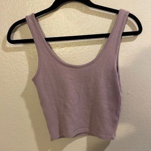 Purple tank top